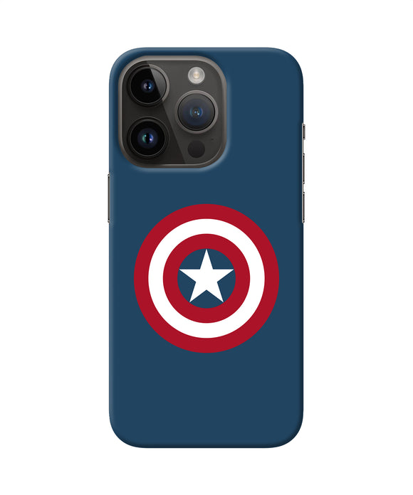 Captain america logo iPhone 14 Pro Back Cover