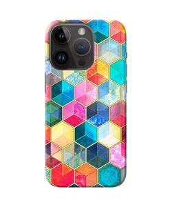 Abstract color box iPhone 14 Pro Back Cover