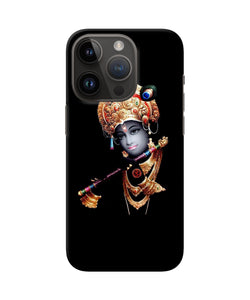 Lord krishna with fluet iPhone 14 Pro Back Cover