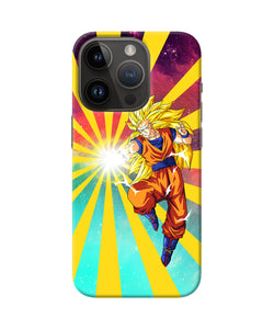 Goku super saiyan iPhone 14 Pro Back Cover