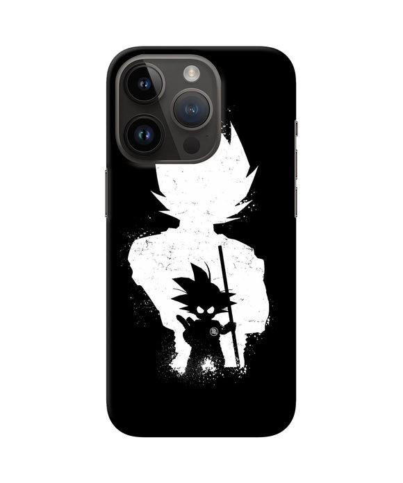 Goku night little character iPhone 14 Pro Back Cover