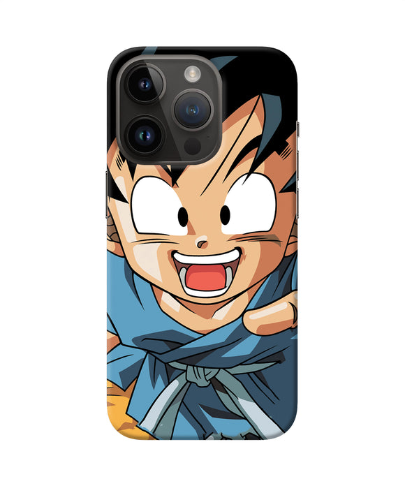 Goku z character iPhone 14 Pro Back Cover