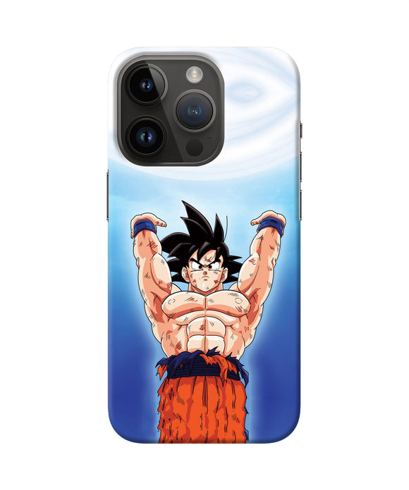 Goku super saiyan power iPhone 14 Pro Back Cover