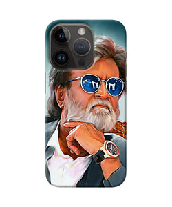 Rajnikant painting iPhone 14 Pro Back Cover