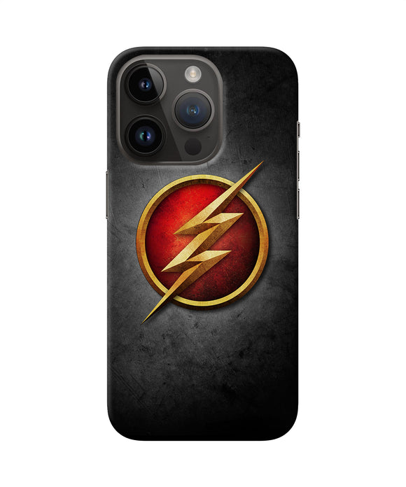 Flash logo iPhone 14 Pro Back Cover