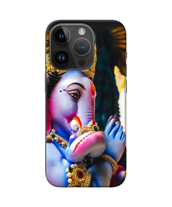 Lord ganesh statue iPhone 14 Pro Back Cover