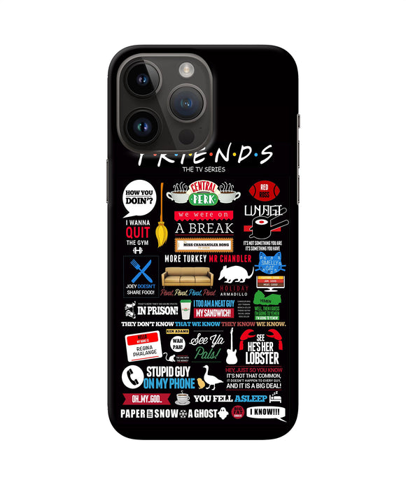 FRIENDS iPhone 14 Pro Max Back Cover