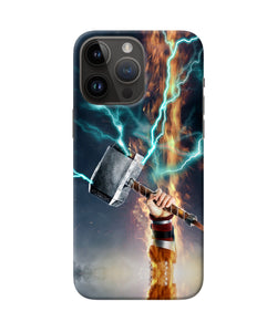 Thor Hammer Mjolnir iPhone 14 Pro Max Back Cover