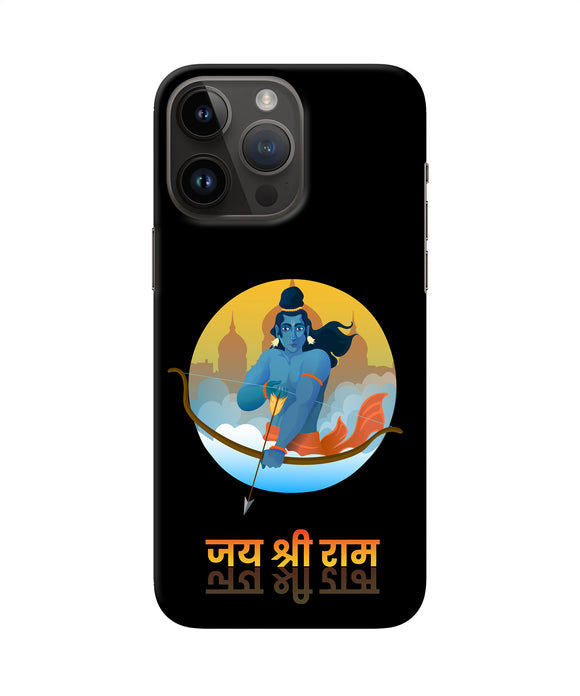 Black Jay Shree Ram iPhone 14 Pro Max Back Cover