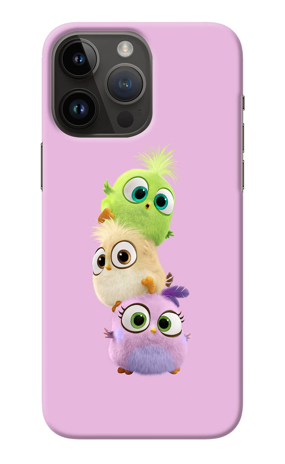 Cute Little Birds iPhone 14 Pro Max Back Cover