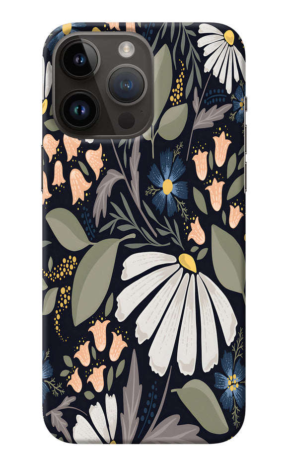 Flowers Art iPhone 14 Pro Max Back Cover