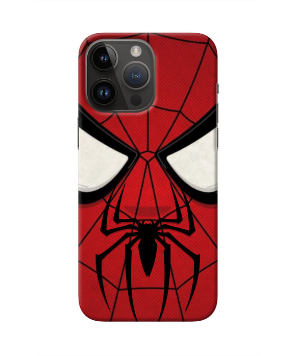 Spiderman Face iPhone 14 Pro Max Real 4D Back Cover