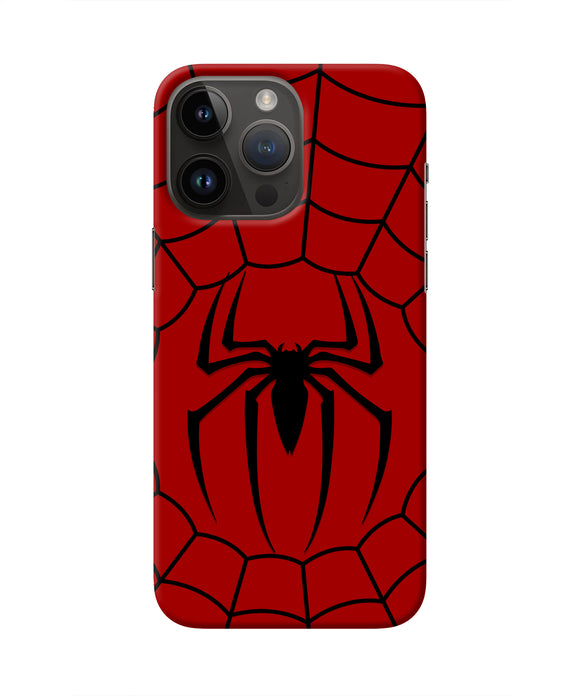 Spiderman Web iPhone 14 Pro Max Real 4D Back Cover