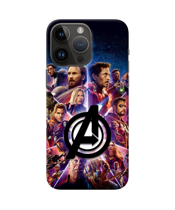 Avengers Superheroes iPhone 14 Pro Max Real 4D Back Cover