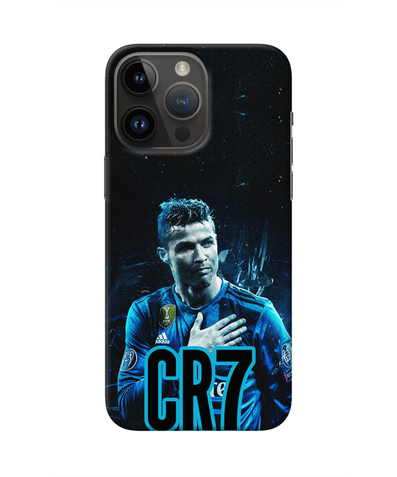 Christiano Ronaldo iPhone 14 Pro Max Real 4D Back Cover