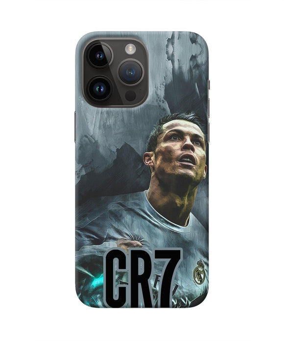 Christiano Ronaldo iPhone 14 Pro Max Real 4D Back Cover