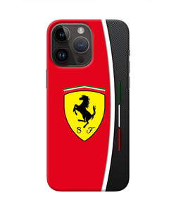 Ferrari Abstract iPhone 14 Pro Max Real 4D Back Cover