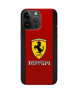 Ferrari Abstract iPhone 14 Pro Max Real 4D Back Cover