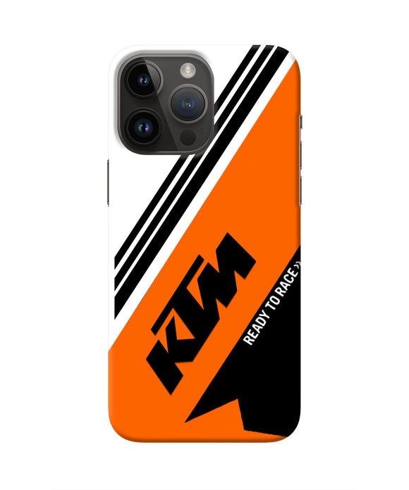 KTM Abstract iPhone 14 Pro Max Real 4D Back Cover