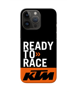 KTM Ready To Race iPhone 14 Pro Max Real 4D Back Cover