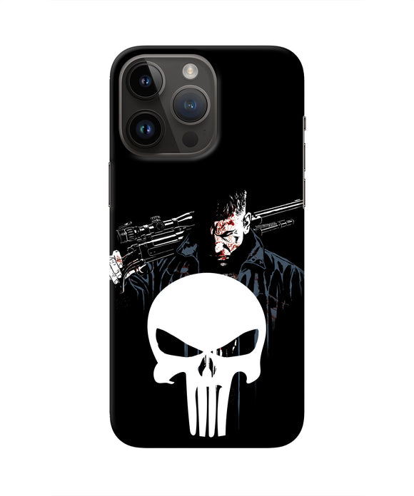 Punisher Character iPhone 14 Pro Max Real 4D Back Cover
