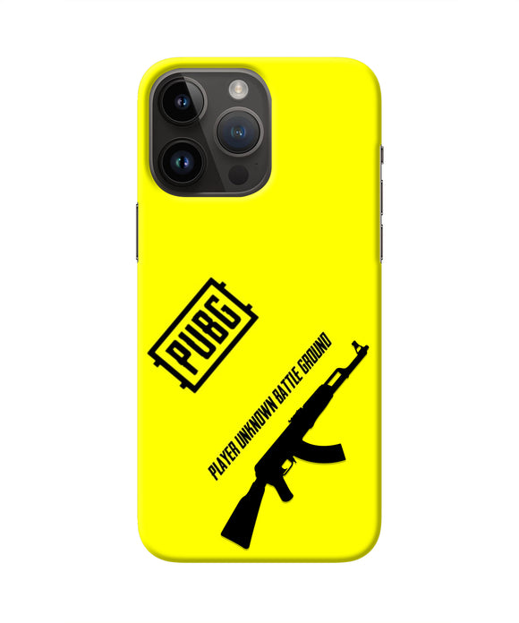 PUBG AKM Gun iPhone 14 Pro Max Real 4D Back Cover