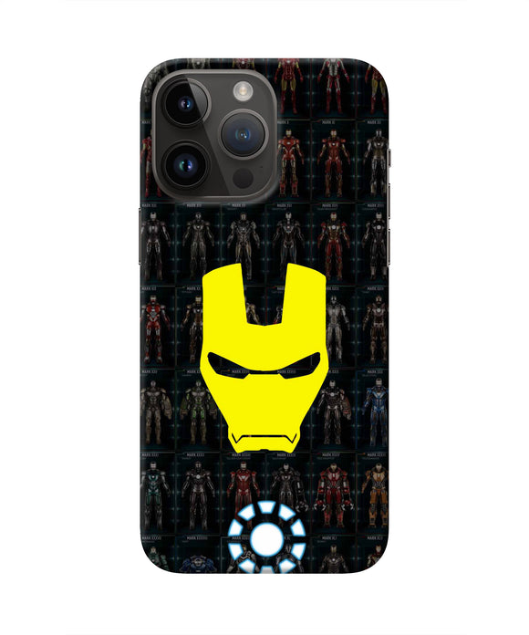 Iron Man Suit iPhone 14 Pro Max Real 4D Back Cover