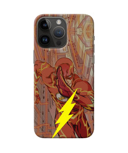 Flash Running iPhone 14 Pro Max Real 4D Back Cover