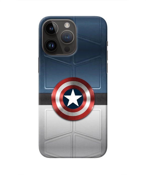 Captain America Suit iPhone 14 Pro Max Real 4D Back Cover