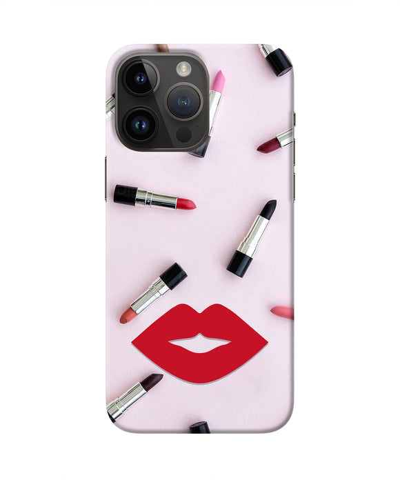 Lips Lipstick Shades iPhone 14 Pro Max Real 4D Back Cover