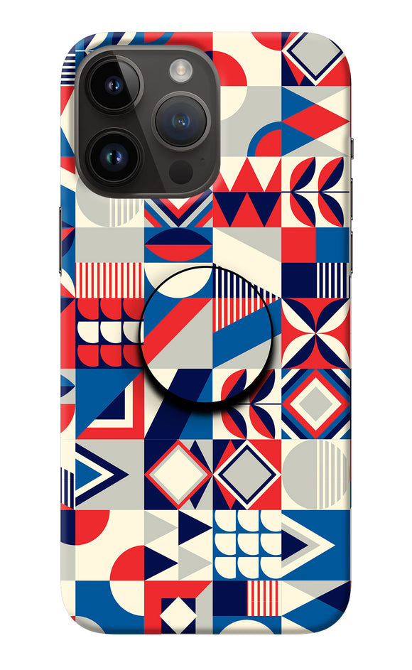 Colorful Pattern iPhone 14 Pro Max Pop Case