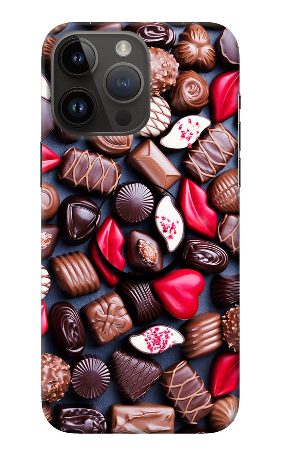 Chocolates iPhone 14 Pro Max Pop Case