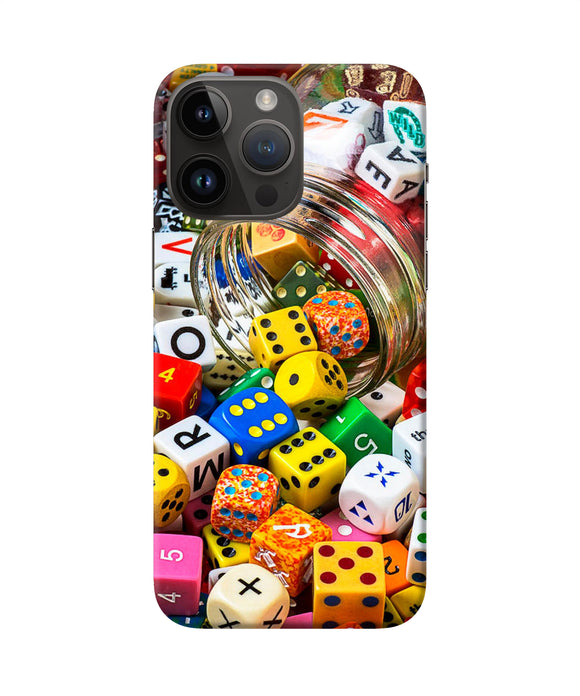 Colorful Dice iPhone 14 Pro Max Back Cover