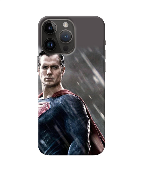 Superman man of steel iPhone 14 Pro Max Back Cover