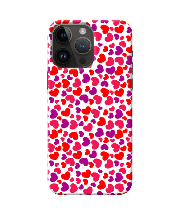 Heart print iPhone 14 Pro Max Back Cover