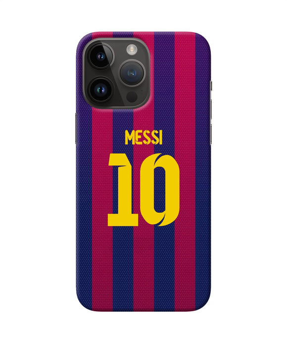 Messi 10 tshirt iPhone 14 Pro Max Back Cover