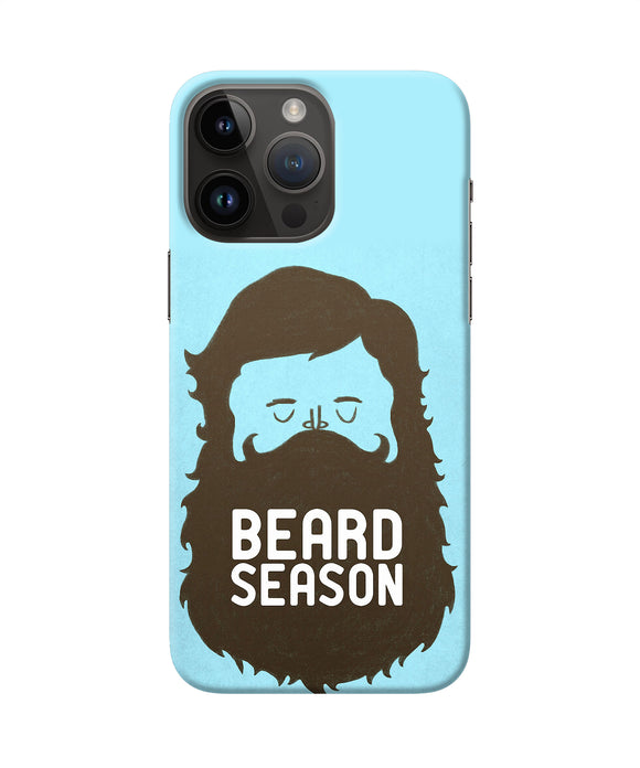 Beard season iPhone 14 Pro Max Back Cover