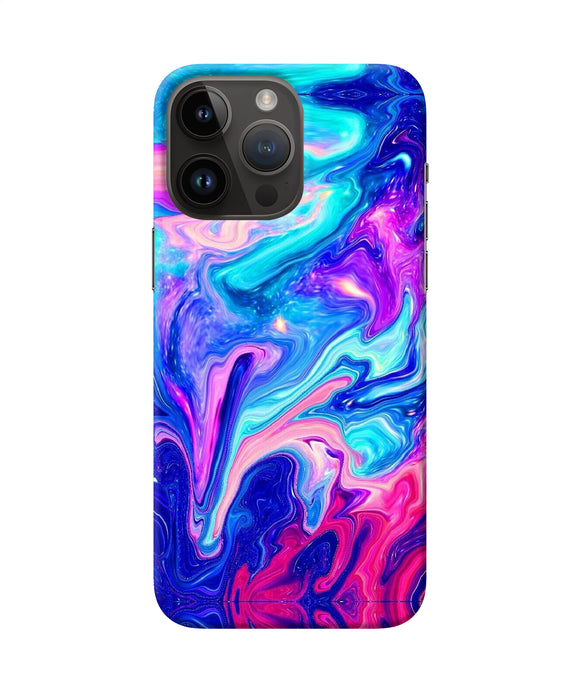 Abstract colorful water iPhone 14 Pro Max Back Cover