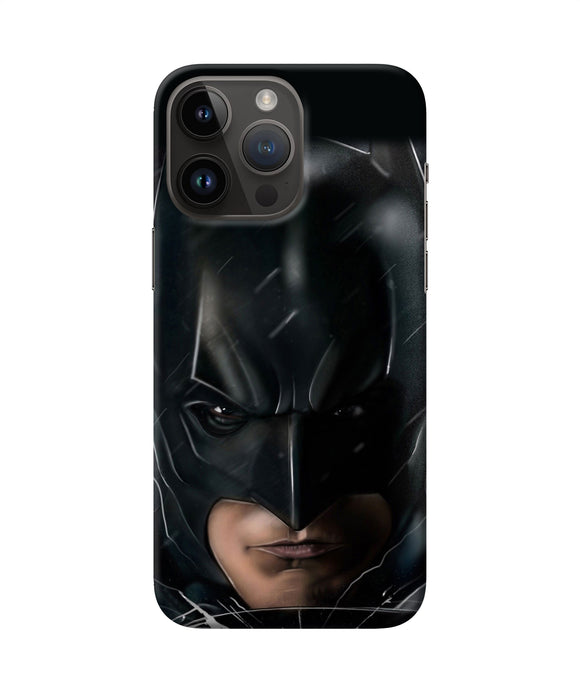 Batman black mask iPhone 14 Pro Max Back Cover