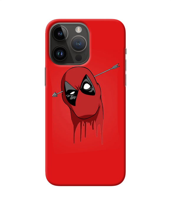 Funny deadpool iPhone 14 Pro Max Back Cover