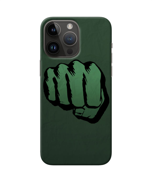 Hulk smash logo iPhone 14 Pro Max Back Cover