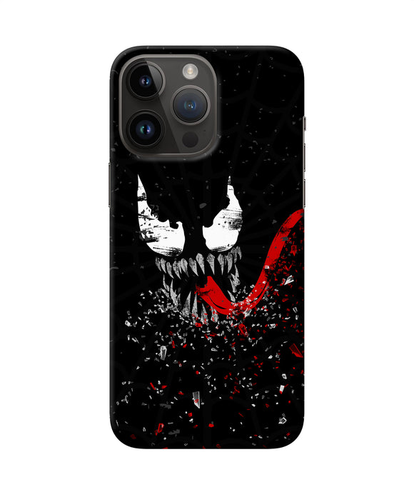 Venom black poster iPhone 14 Pro Max Back Cover