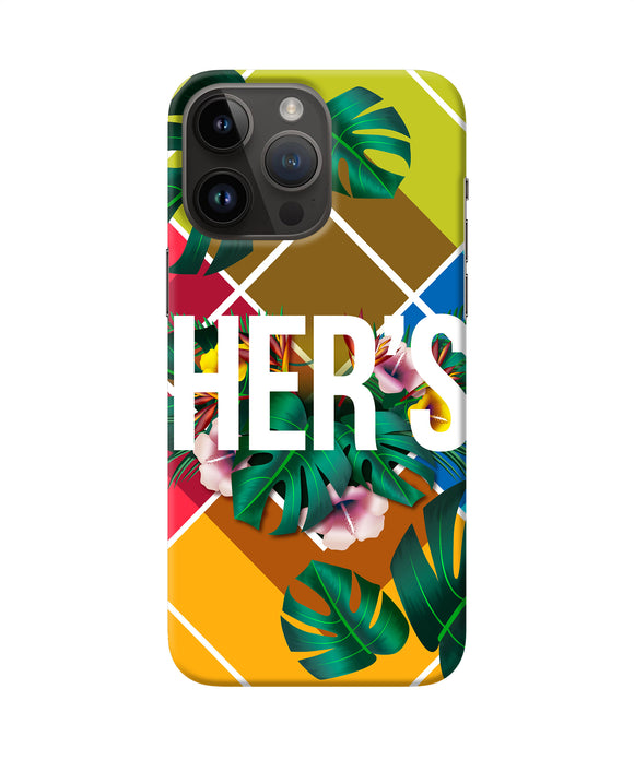 His her two iPhone 14 Pro Max Back Cover