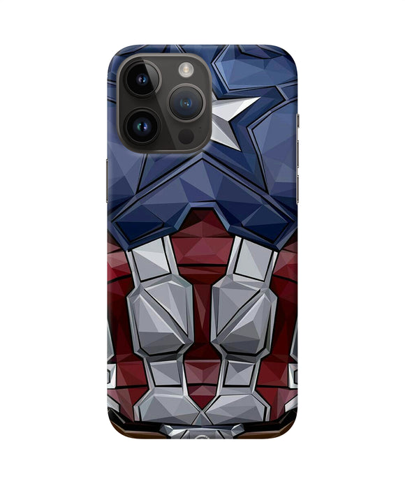 Captain suit iPhone 14 Pro Max Back Cover