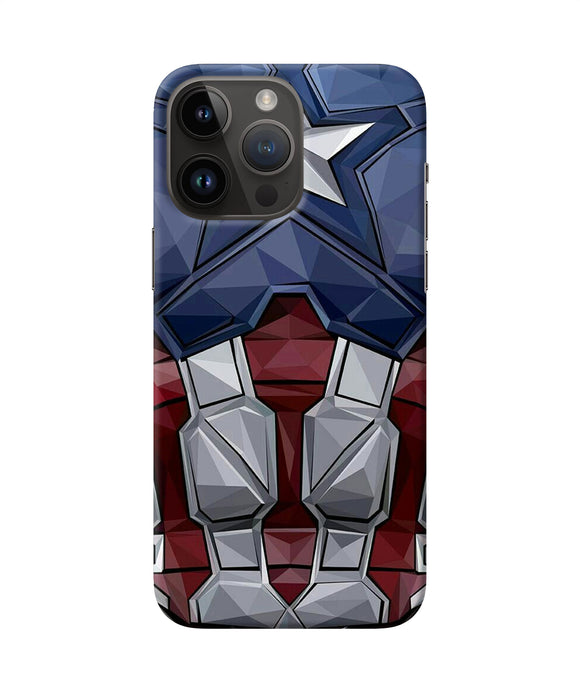 Captain suit iPhone 14 Pro Max Back Cover