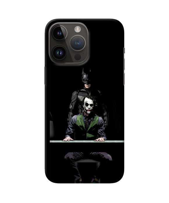Batman vs joker iPhone 14 Pro Max Back Cover