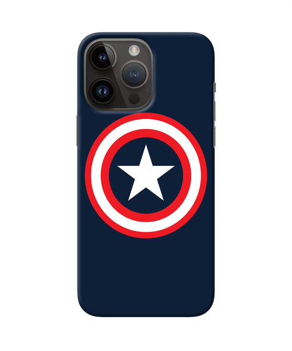 Captain america logo iPhone 14 Pro Max Back Cover