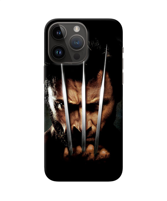 Wolverine poster iPhone 14 Pro Max Back Cover