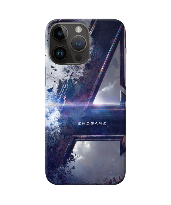 Avengers end game poster iPhone 14 Pro Max Back Cover