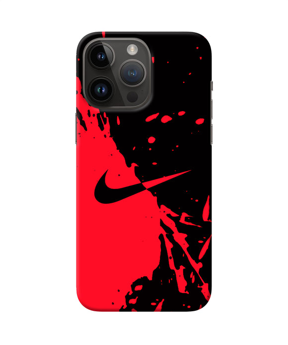 Nike red black poster iPhone 14 Pro Max Back Cover